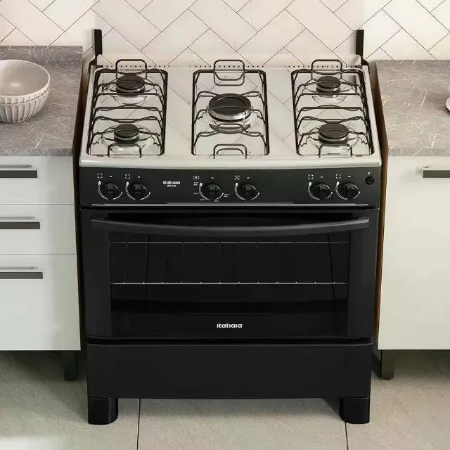 Fogão de 5 Bocas Acendimento Automático  Inox Itatiaia (ENTREGAS EM ATÉ 24h)!!