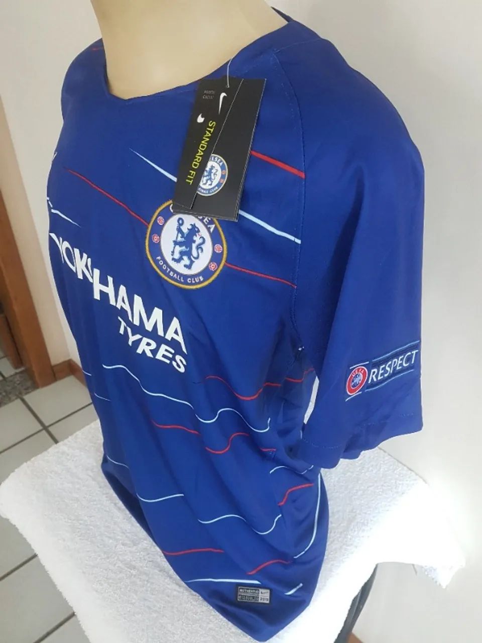 Camisa Chelsea Personalizada com Patchs Raridade - Foto 2