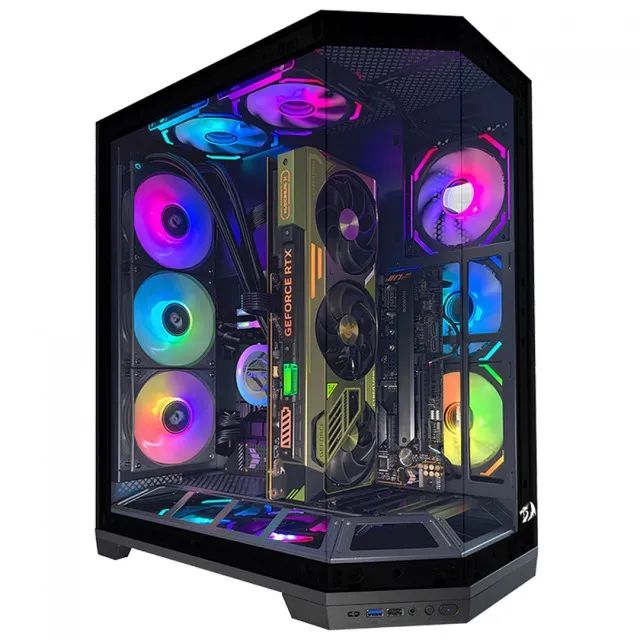 Gabinete Gamer Redragon Edge *Sem Fan Led* - ATX, Micro-ATX e Mini-ITX - WZetta