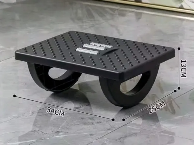Apoio para pés ergonômico