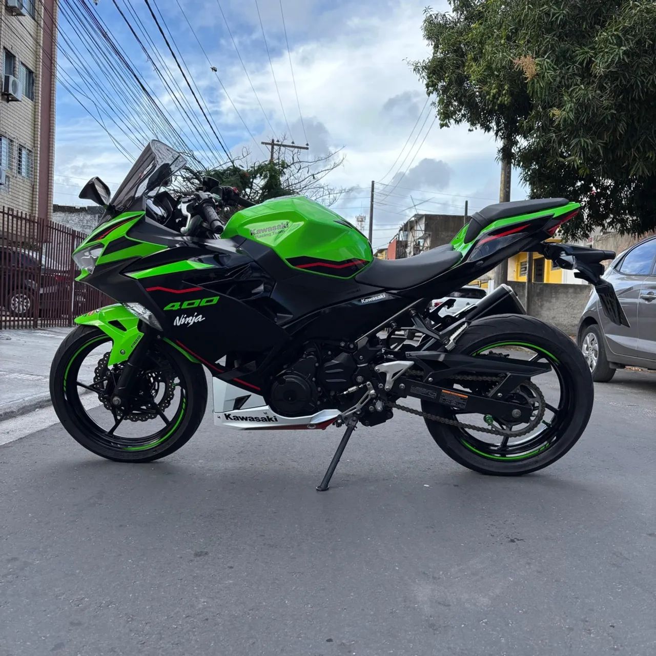 Kawasaki Ninja 400 krt 2021 ipva pago  - Foto 7