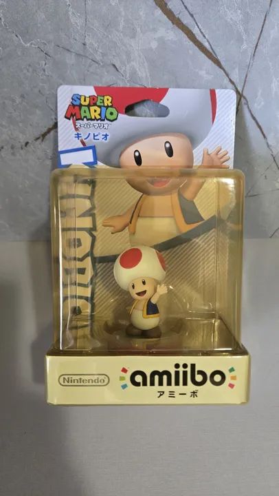 Amiibo Toad Versão Japonesa