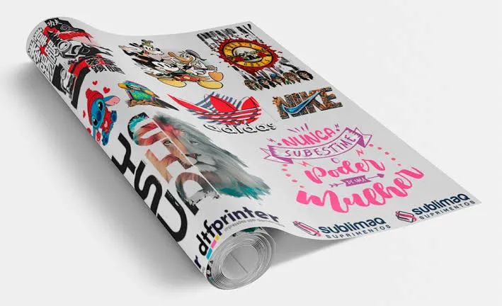 Impressão de DTF Têxtil Personalizado 58cm x 100cm - RB INFOMIDIA - Tatuapé 