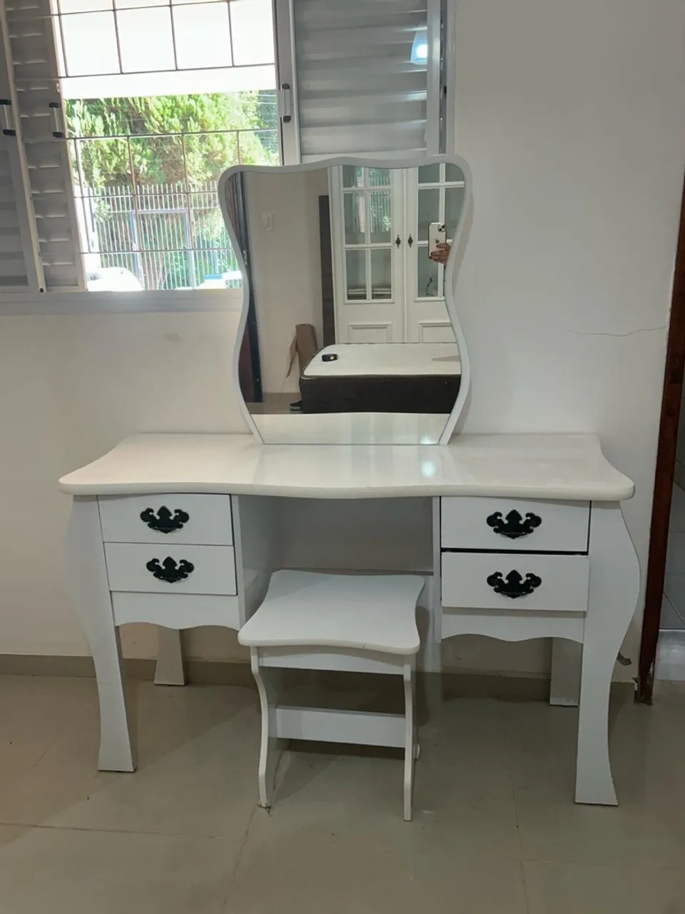 Penteadeira Camarim Com Espelho