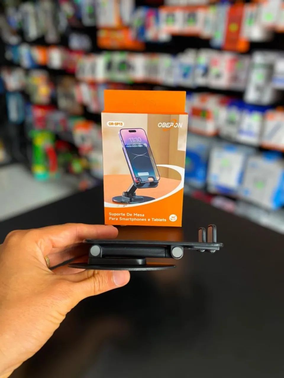 SUPORTE DE MESA PARA SMARTPHONE E TABLETS - Foto 2