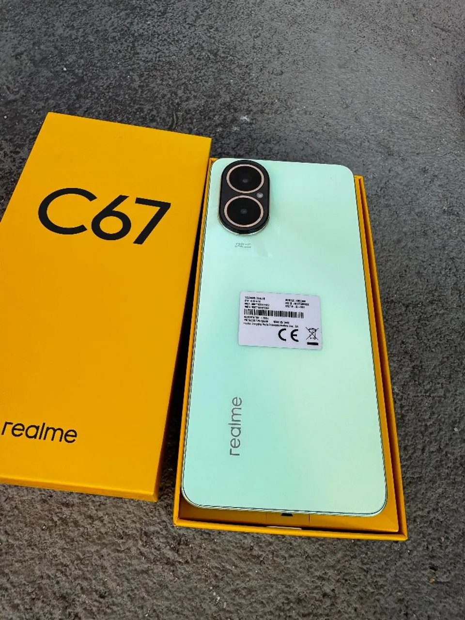 REALME C67 NFC 8/256 NOVO LACRADO PRONTA ENTREGA