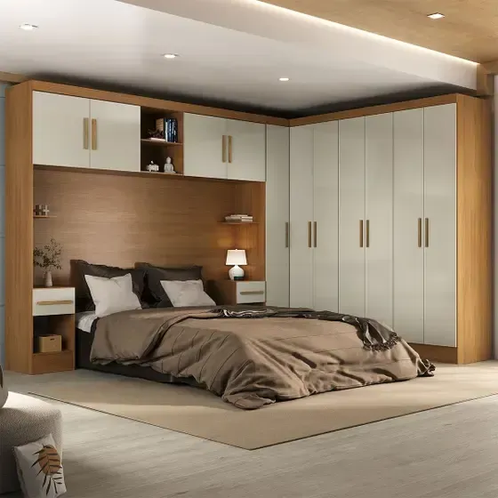 Guarda-Roupa Casal Modulado Soberano 11 Portas (produto novo/ lacrado/ com garantia de fáb