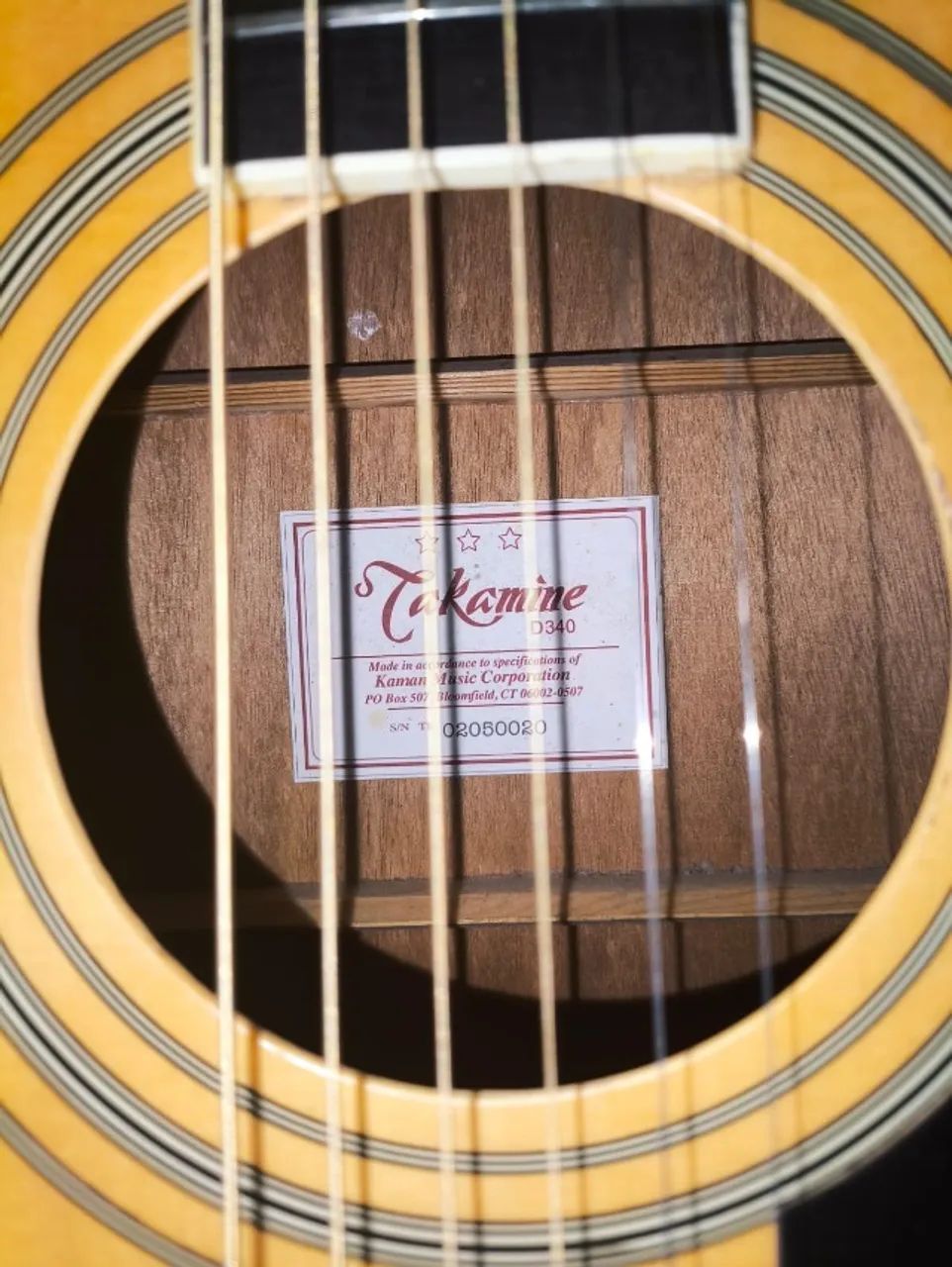 Violão Takamine Folk D340 Dreadnought - Foto 5