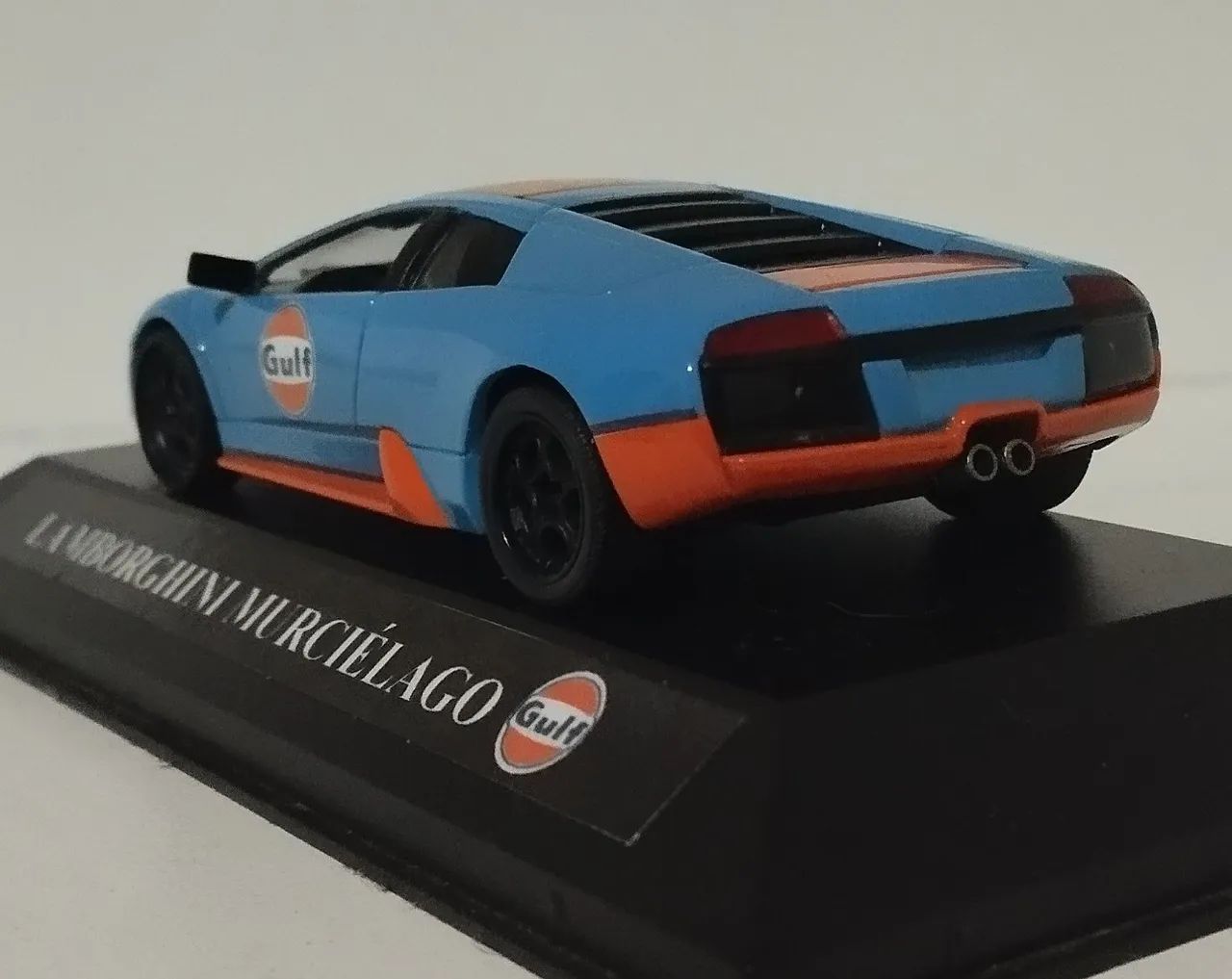 Miniatura Lamborghini Murciélago Gulf  - Foto 4