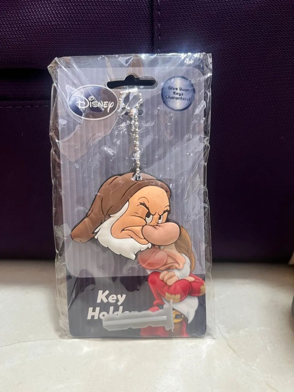 Capa de chave Zangado (Grumpy)Disney - Novo!