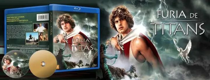 FÚRIA DE TITÃS FILMES BLURAY - Foto 3