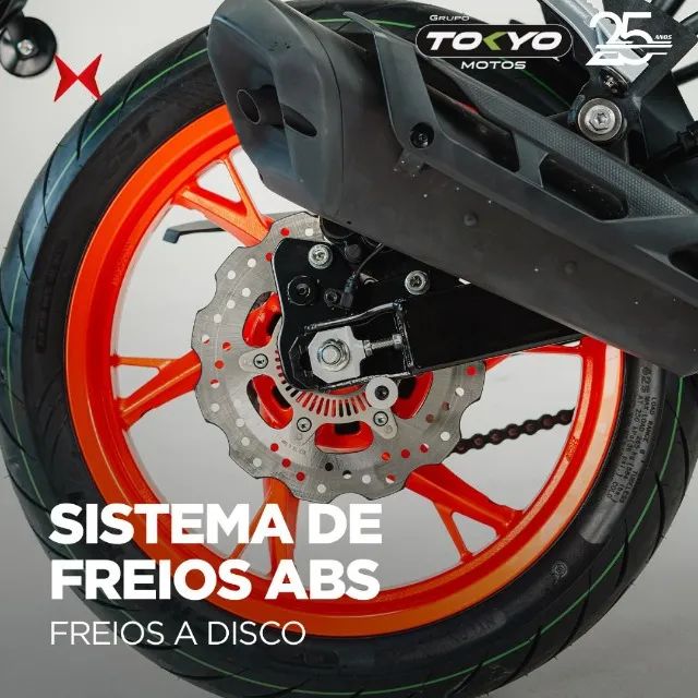 Nova Flash 250F ABS - Financiamento Zero Entrada - 24x Com Juros nós Cartões - Foto 7