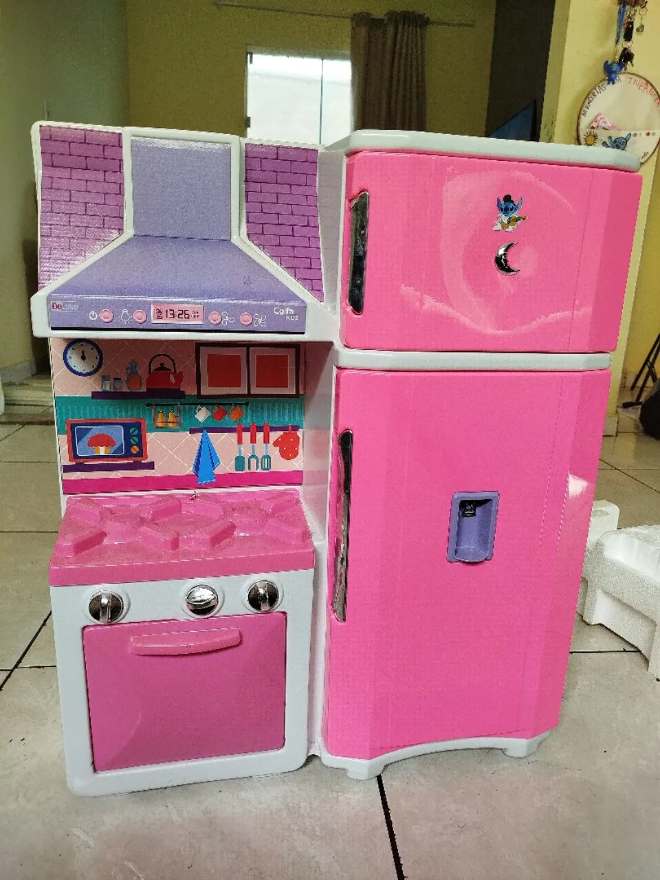 Cozinha Infantil Rosa Completa - Diversão Garantida!