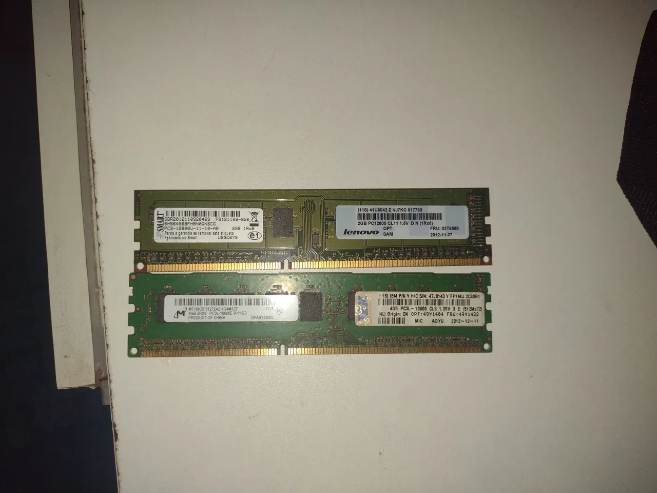 Memórias RAM DDR3 2GB e 4GB