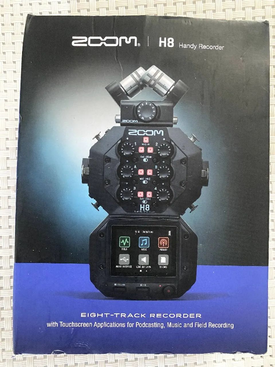 Zoom Gravador De Áudio H8 Handy Recorder 8 Entradas (Novo, na caixa)