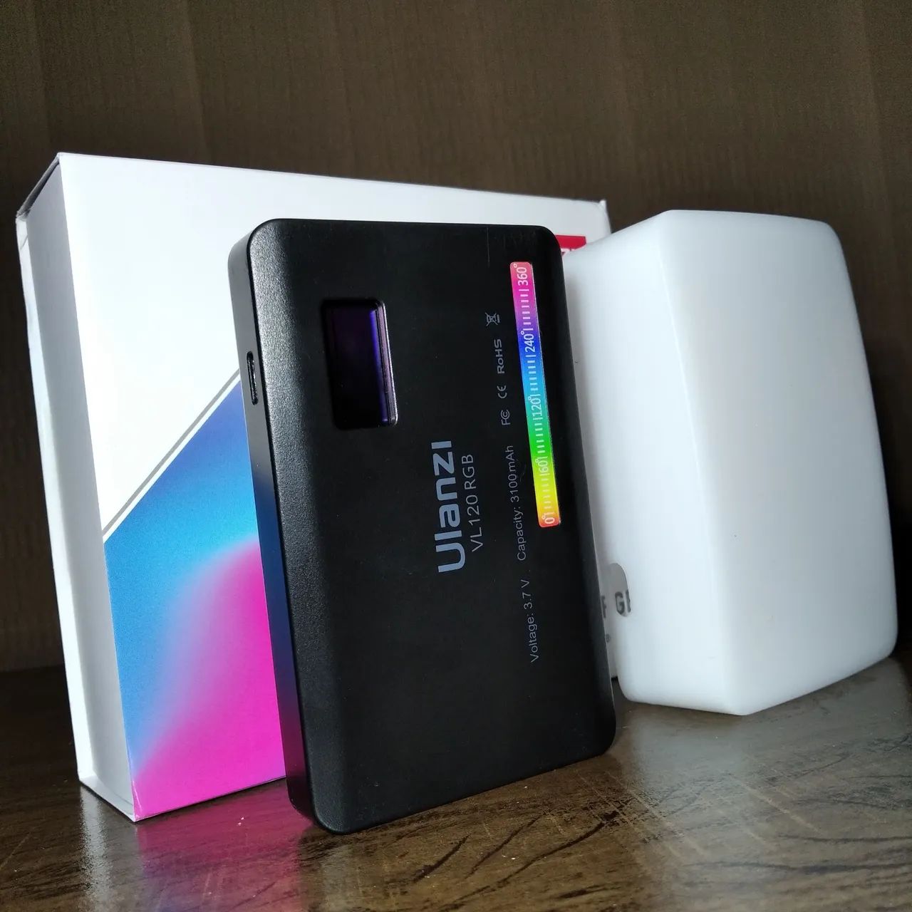 Ulanzi VL120 Rgb Led iluminador 