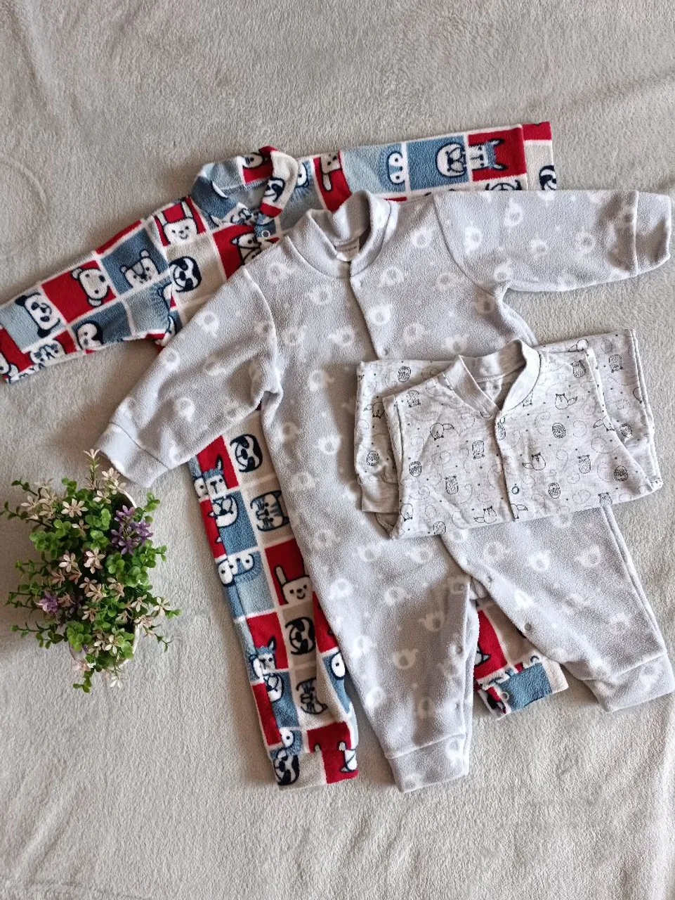 Pijamas de Bebê P, M