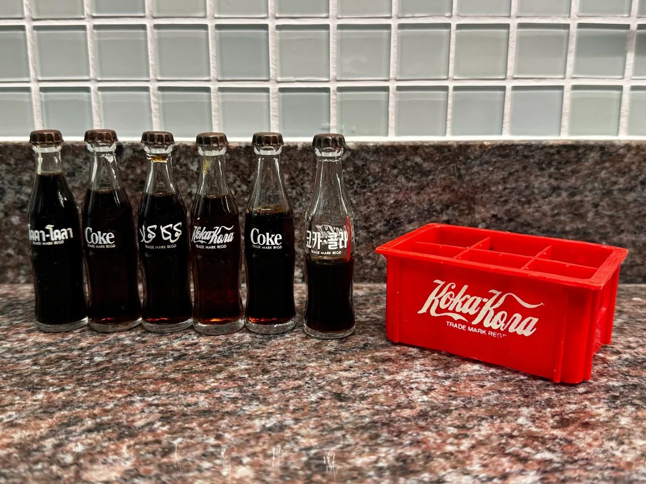 MINI ENGRADADO DE COCA COLA RARIDADE ANOS 80 - Foto 3