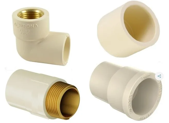 Kit Conexão PVC Linha Aguá Quente