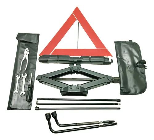Kit Macaco Chave Roda Nissan Frontier 2017 - Peças para carros