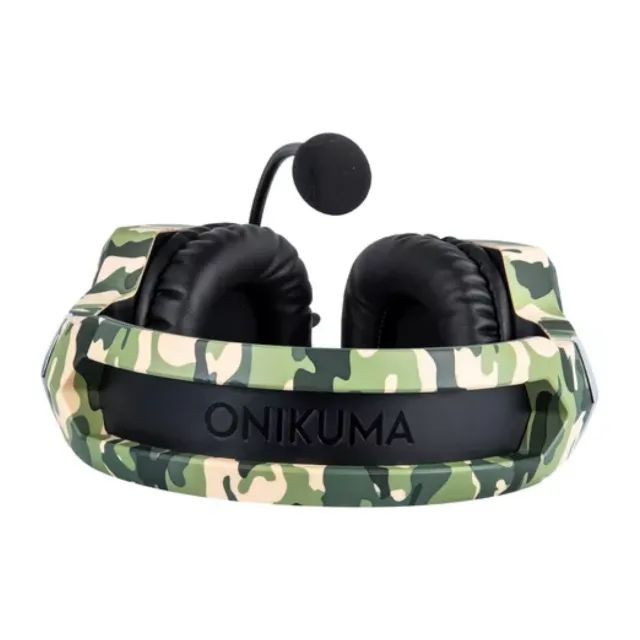  Headset Gamer Porfissional Onikuma K8 RGB Camuflado - Foto 2