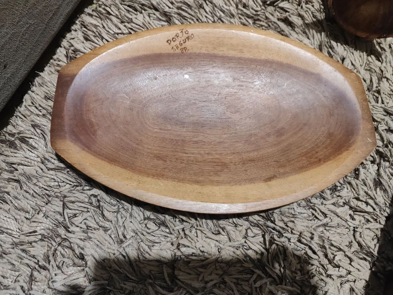 Bandeja de madeira 