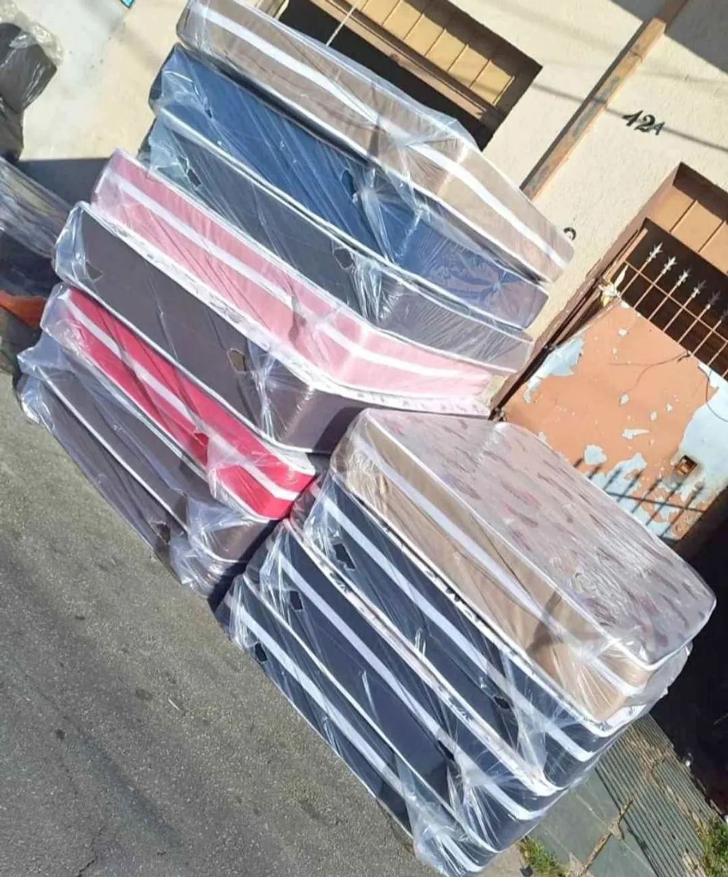 Cama Box Casal com Colchão Espuma Novo Zero - Foto 3