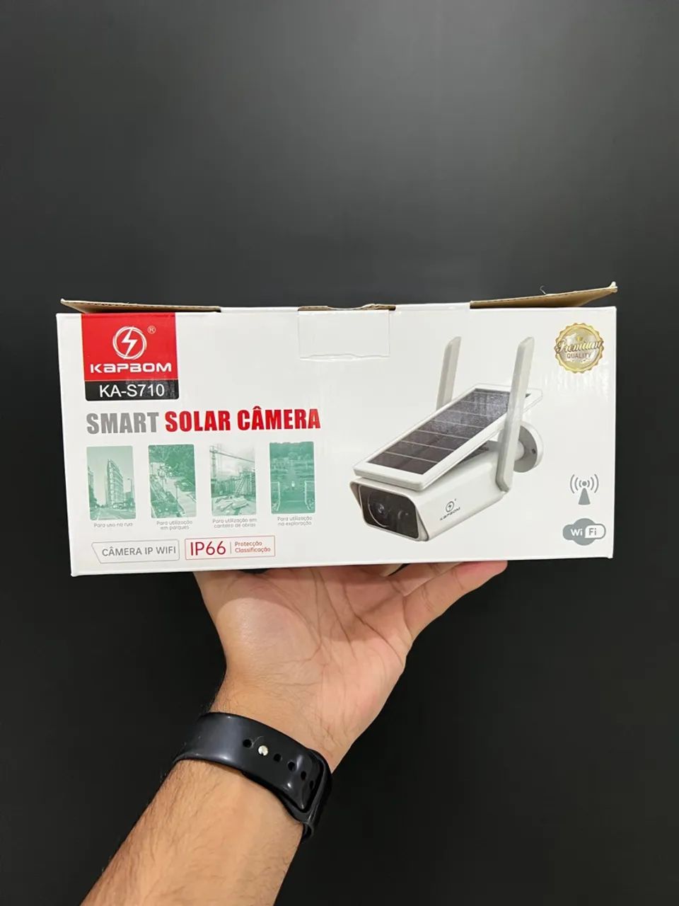 Câmera smart Solar 