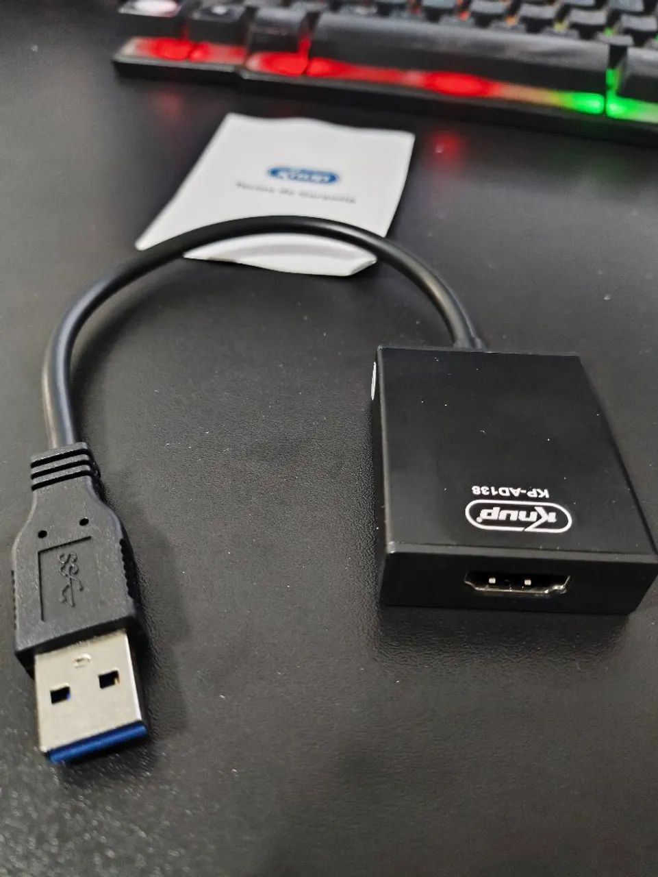 Cabo conversor USB 3.0 para HDMI - Anápolis  - Foto 4