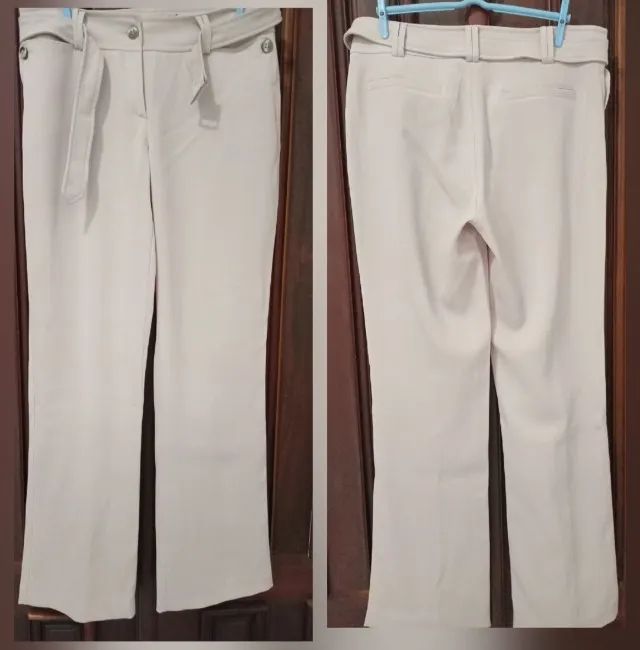 Desapego Calças: Cinza Claro 40 (PA Concept), Marrom 40 (PA