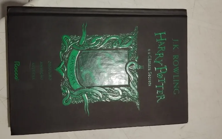 Livro Harry Potter e a câmara secreta capa dura