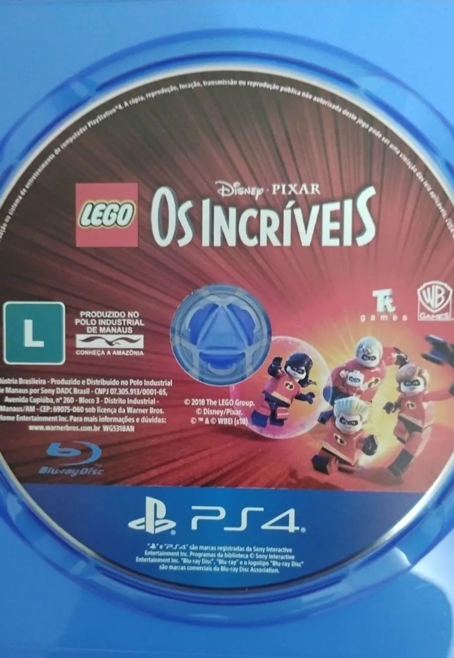 LEGO OS INCRÍVEIS PS4  - Foto 3