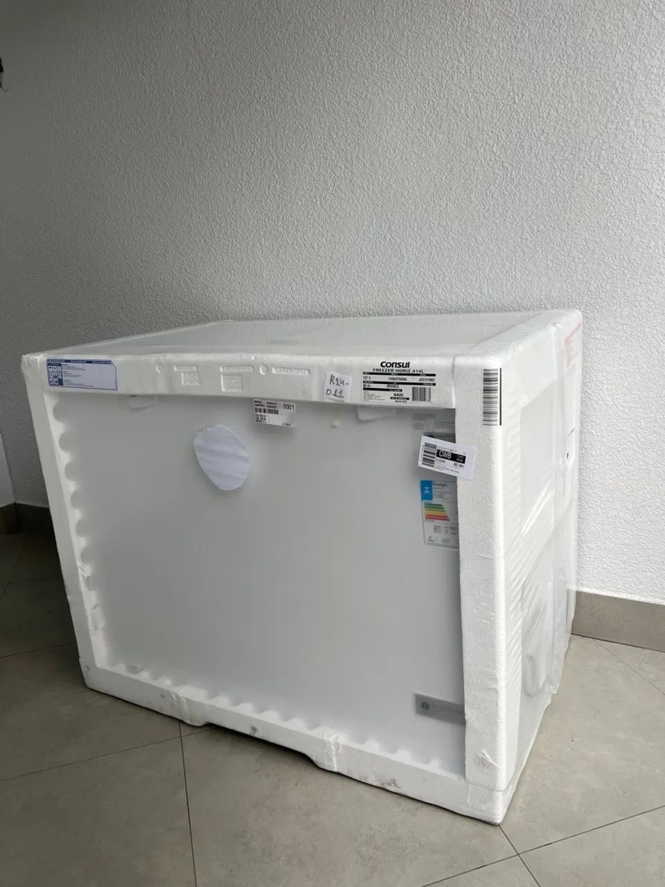 Freezer Horizontal Consul 2 portas 414 Litros Novo 
