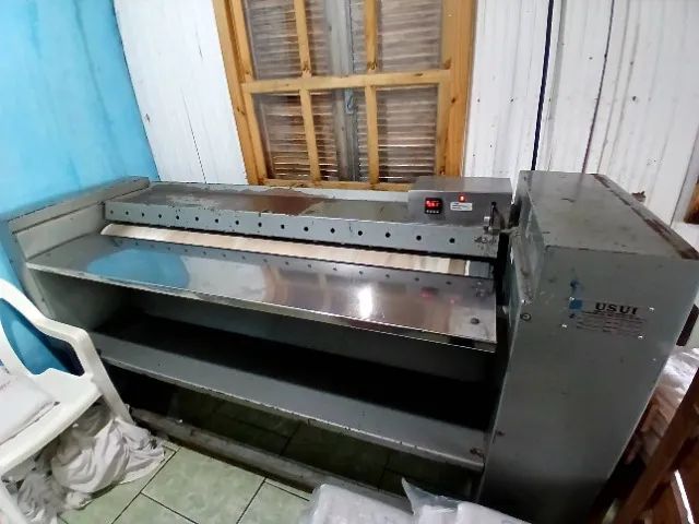Calandra de passar roupa industrial de 1,20 metros - Foto 4