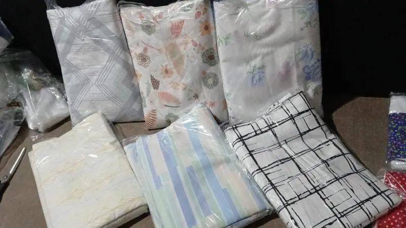 Kit de Cama, Mesa e Banho - Diversos Modelos - Foto 2