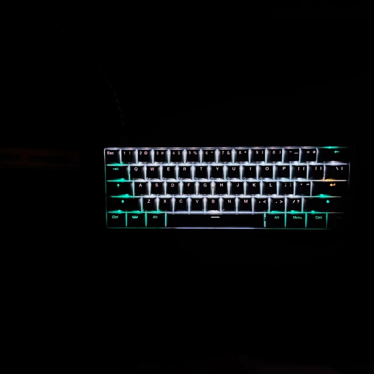 Teclado Mecânico Wooting 60 HE lekker keycaps - Foto 5