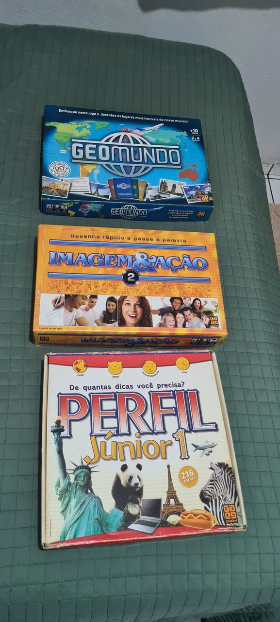 Jogos de Tabuleiro: Geomundo, Imagem & Ação 2, Perfil Júnior 1