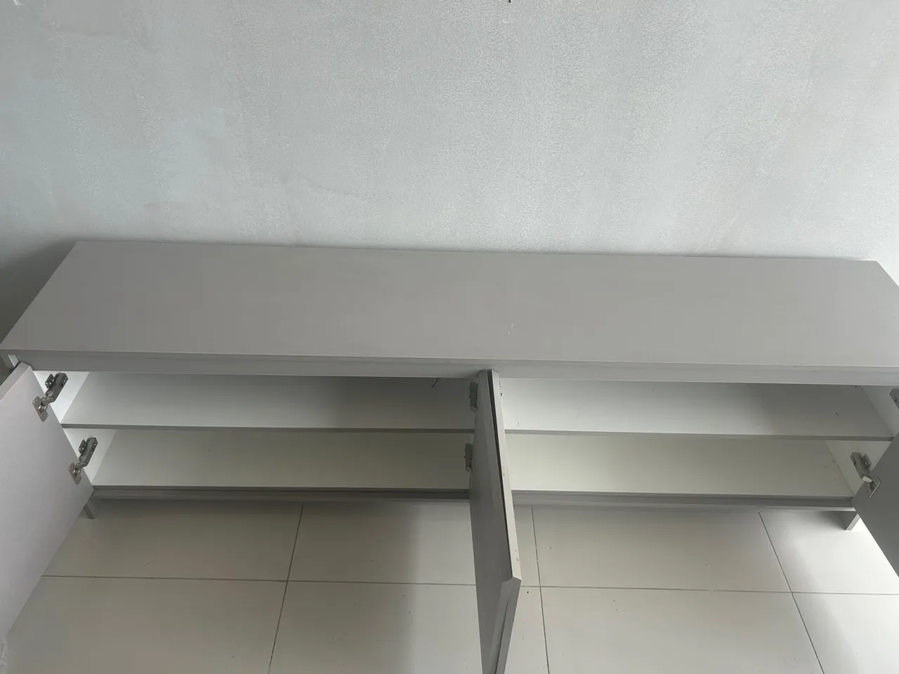 Armário em Mdf cinza