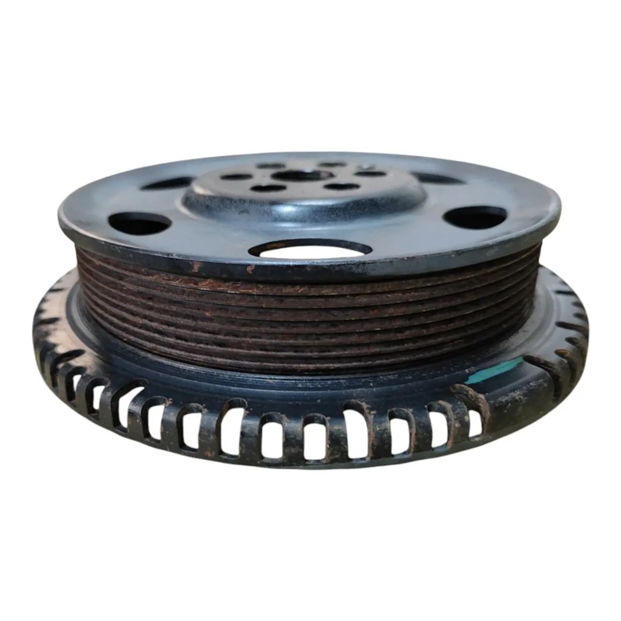 Polia Do Vira/ Roda Fonica Cummins Isb 3.9 Vw  9150  E4149 - Foto 5