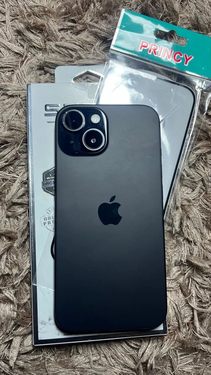 iPhone 15 PRETO 128GB - 86%