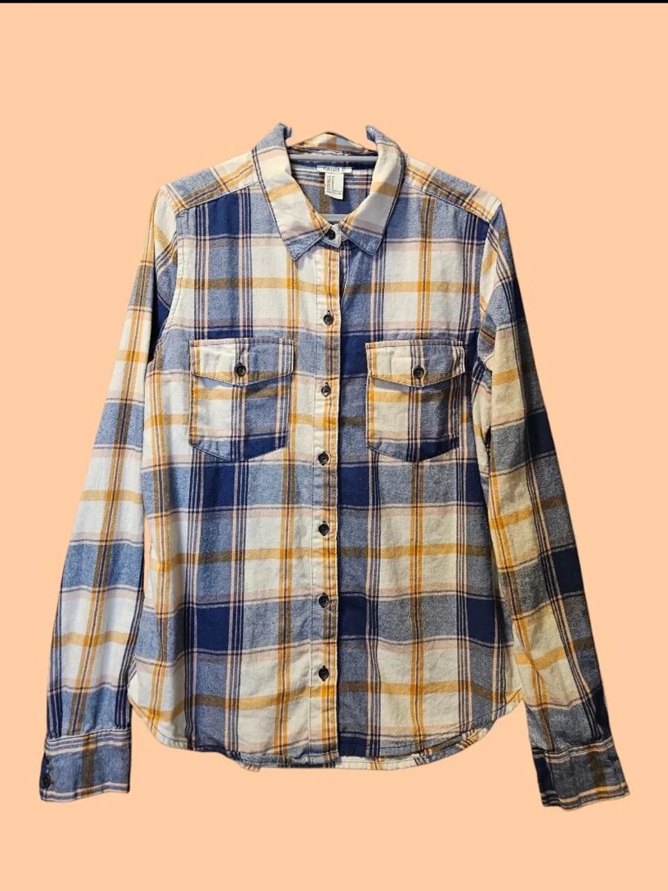 CAMISA XADREZ FLANELADA MANGA COMPRIDA - FOREVER 21<br> - Foto 2