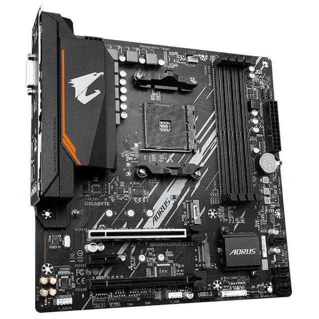 Placa Mãe Gigabyte B550M AORUS ELITE Rev. 1.3 - Nova | KLS Informática - Foto 3