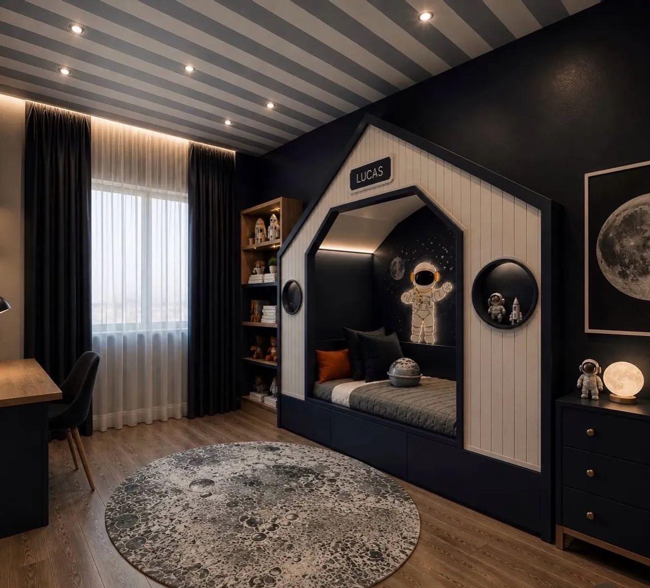 Projeto para quarto de crianças, bebê, e decoração  - Foto 5