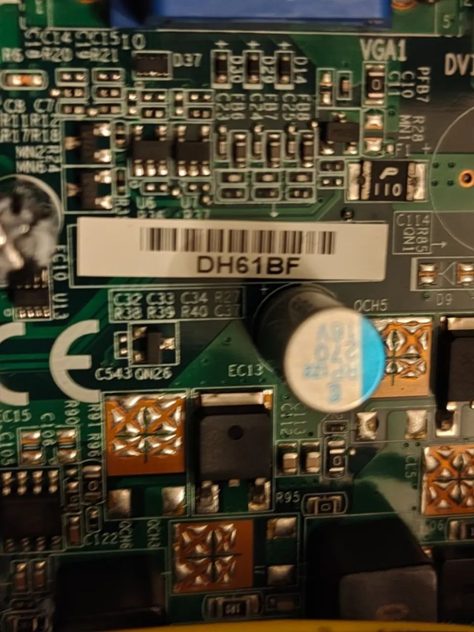 Computador Core i3 2120 Placa mae intel DH61BF - Foto 2