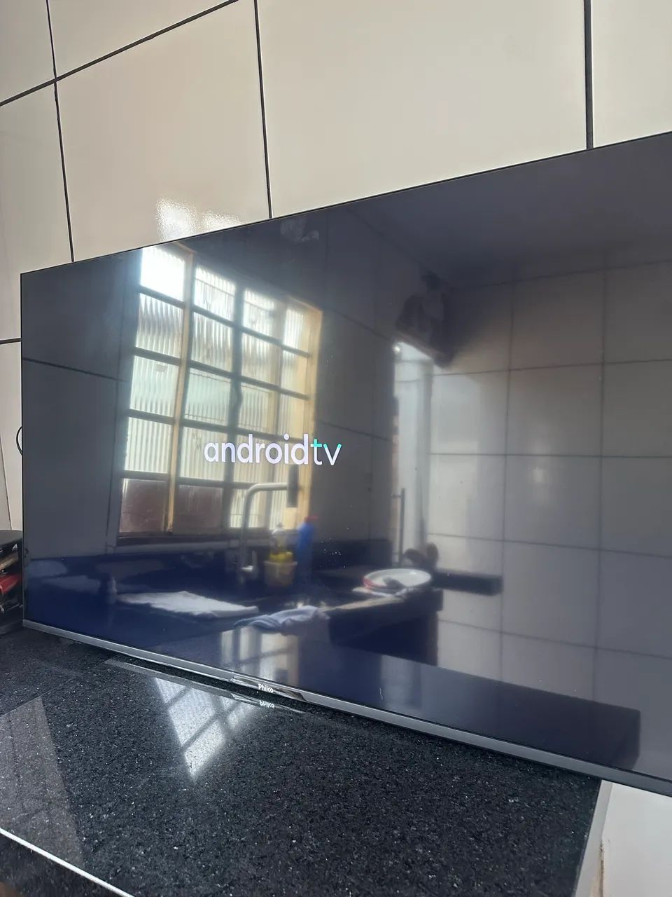 TV smart 55 4K Android semi nova  - Foto 4