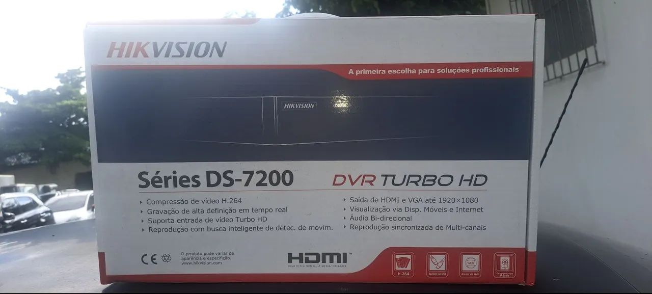 DVR 8 CANAIS COM 6 CÂMERAS 