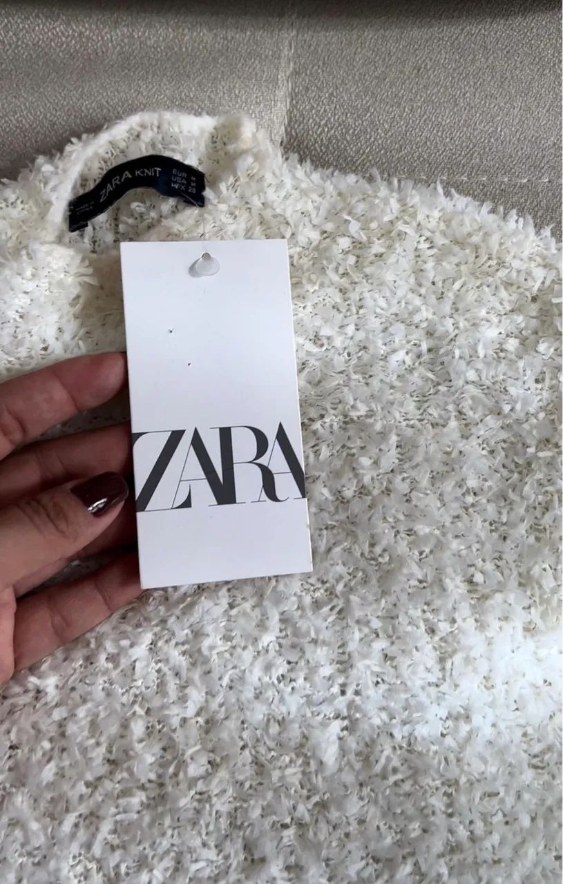 Blusa pelinhos Zara - Foto 4