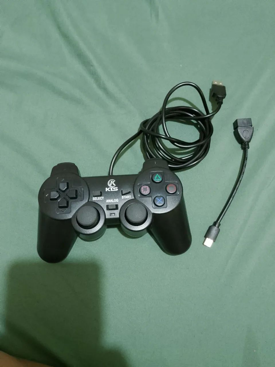 Controle USB + Cabo otg tipo c - Foto 3