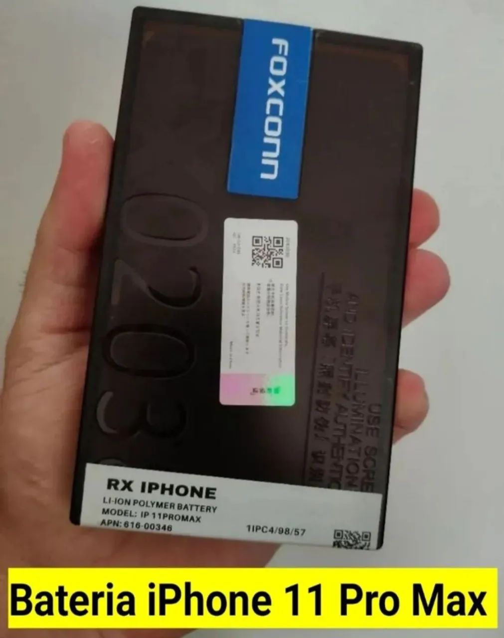 Bateria iPhone 11 Pro Max Apple Lacrada 