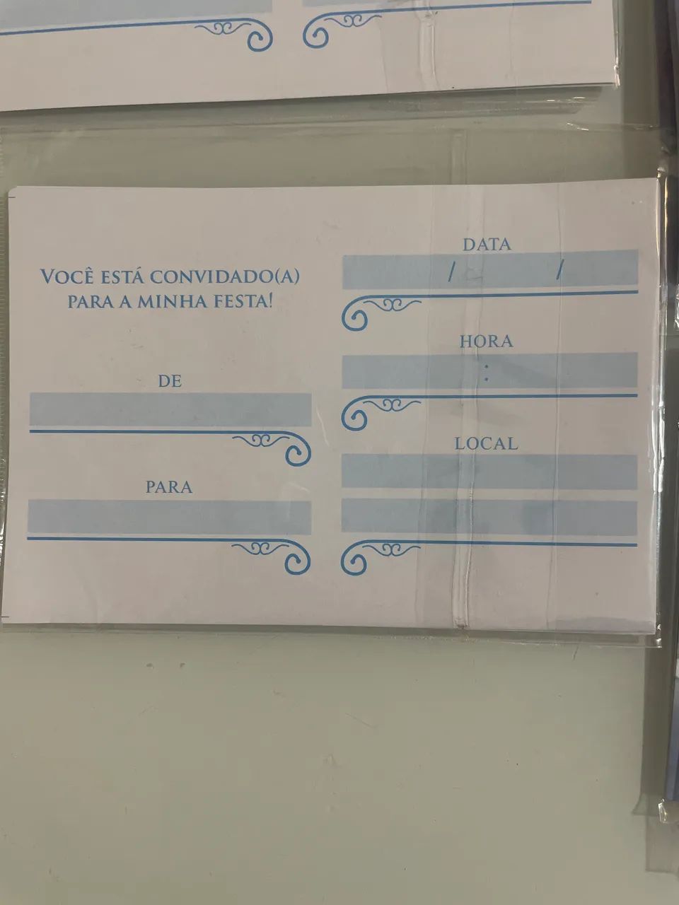 Convite de aniversário FROZEN  - Foto 2